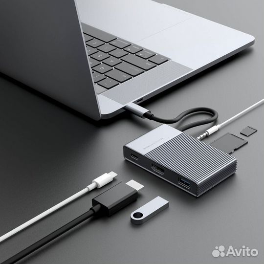 Хаб USB Hyper HyperDrive GEN2 6-in-1 USB-C