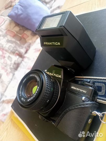 Фотоаппарат Practica BCA +вспышка для него