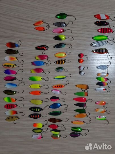 Блесны форелевые