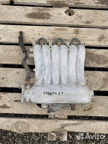 Впускной коллектор 2,7 v6 Hyundai sonata тагаз