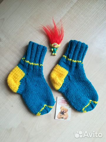 Носки шерстяные вязаные новые