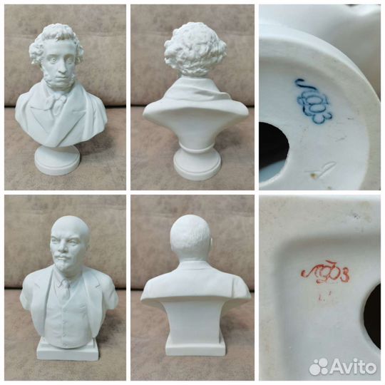 Фарфоровые,металлические статуэтки СССР и другие