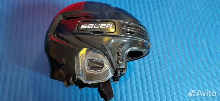 Шлем хоккейный Bauer чёрный 51-55см бу