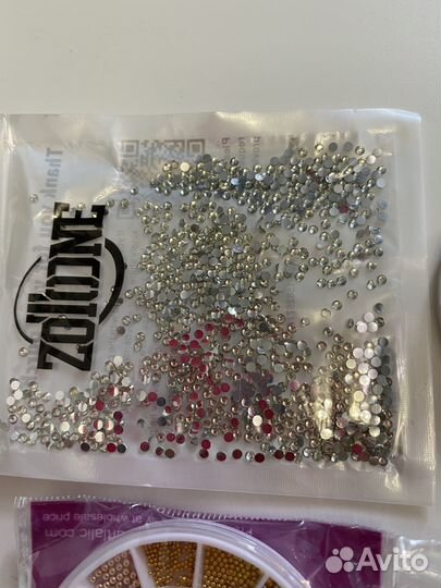 Стразы блестки для маникюра педикюра