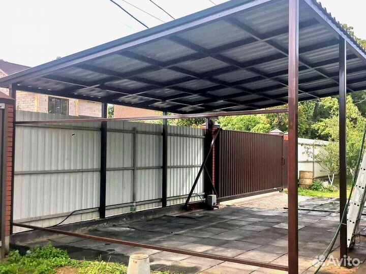 Навес для дачи