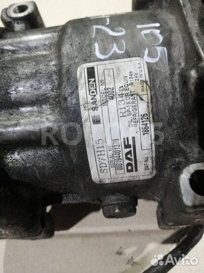 Компрессор кондиционера DAF XF 105 2007 1864126