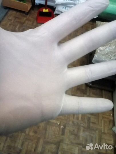 Перчатки виниловые.нитриловые.латексные медицински