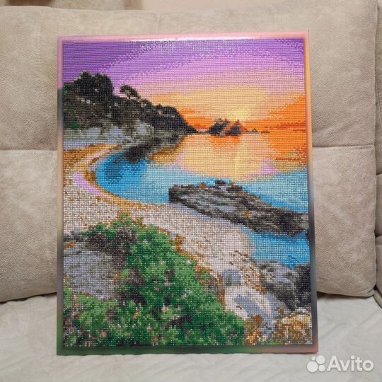 Соберу алмазную мозаику и по номерам за вас