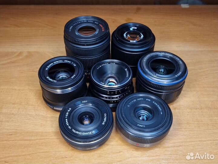 Объективы Panasonic Olympus 7artisans для m 4/3