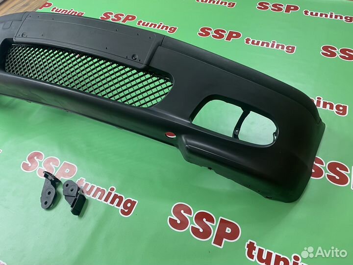 Передний бампер для BMW E46 М пакет под окрас