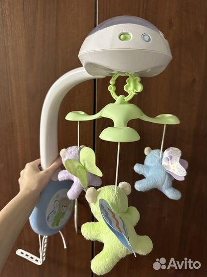 Мобиль на кроватку Fisher price мечты о бабочках