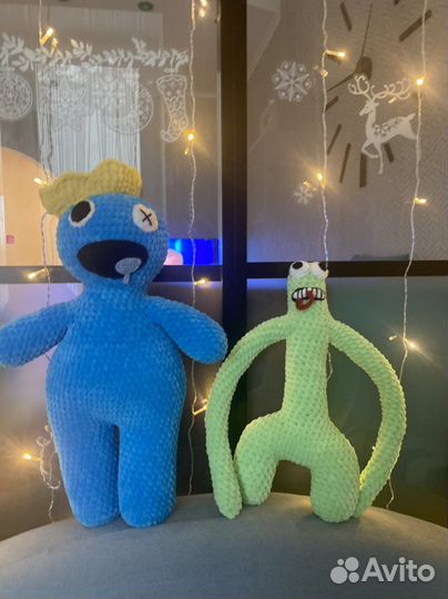 Вязаные игрушки ручной работы