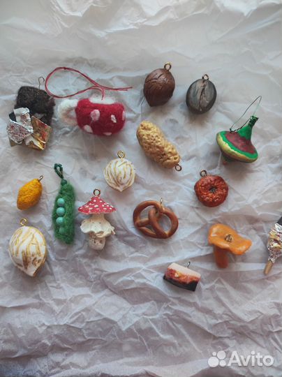 Набор ёлочных игрушек-мини