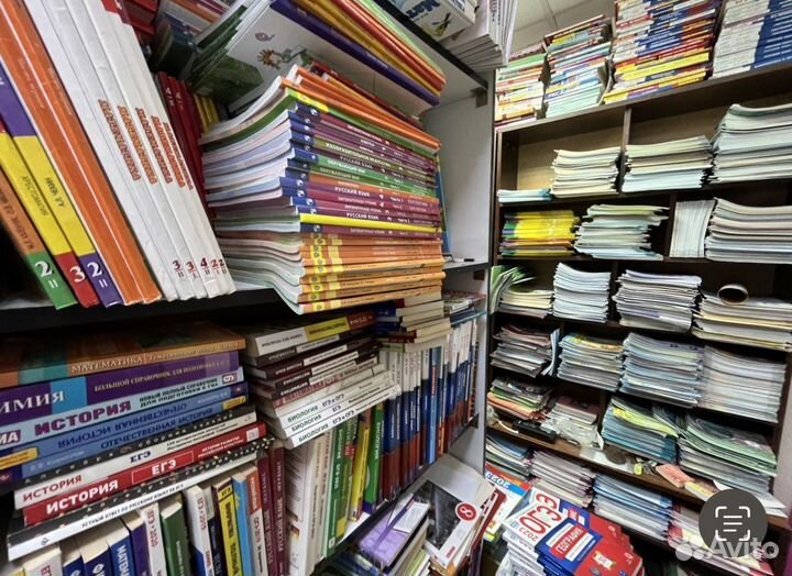 Учебники и рабочие тетради 1-4 класс 5-11 класс