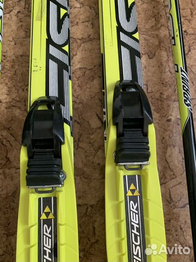 Лыжи беговые fisher детские