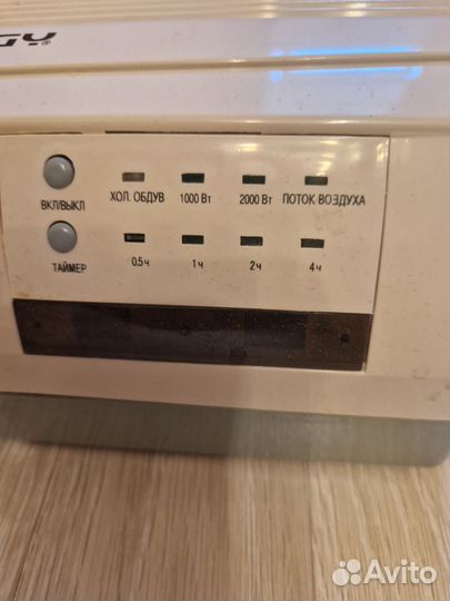 Настенный тепловентилятор