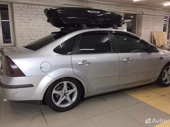 Автобокс на крышу Ford Focus 2 + сумка