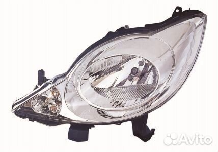 Depo фары peugeot 107 PM PN