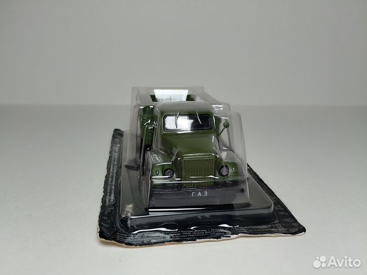 Газ-51А хаки бортовой 1:43