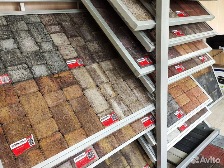 Брусчатка тротуарная плитка от 120 м2
