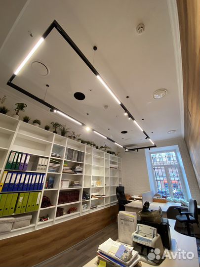 Установка светодиодного освещения