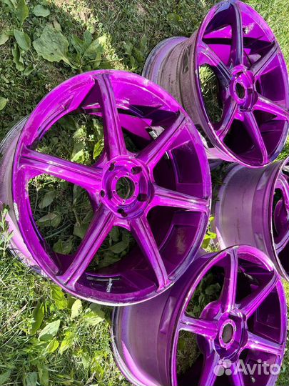 Диски r18 9,5j 5 114.3 bim zeit ss оригинал