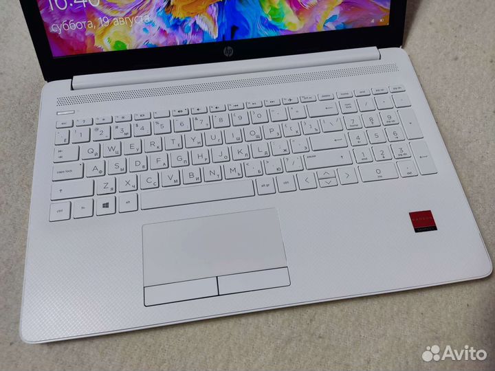 Белоснежный 2021 HP Athlon, 8Gb, SSD256, Radeon 2G