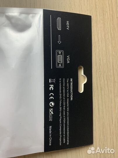 Переходник hdmi vga