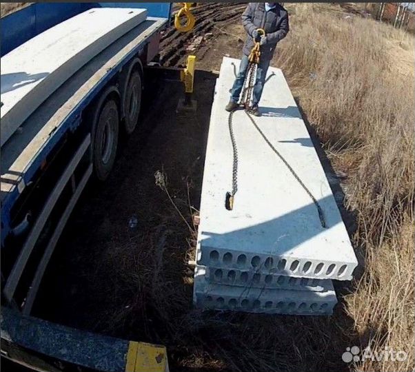 Плиты многопустотные за углом