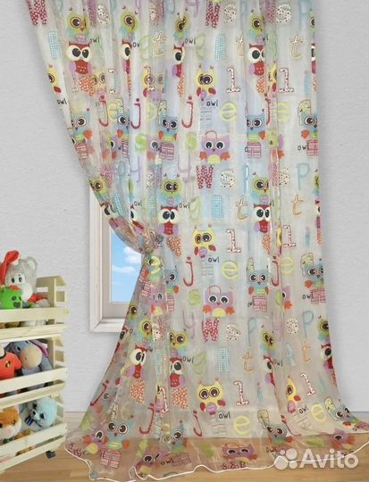 Тюль детская органза