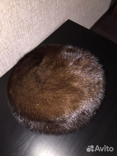 Шапка норковая женская