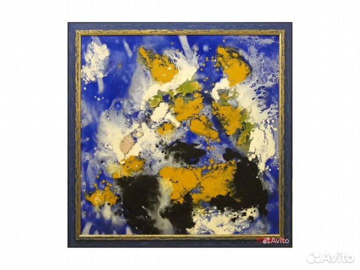 160029 Картина Авторская работа Буйство красок