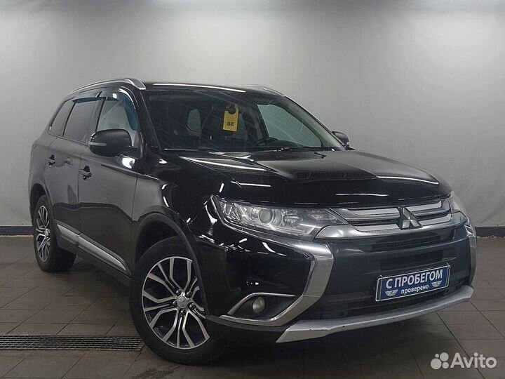 Mitsubishi Outlander 2.4 CVT, 2015, 162 500 км