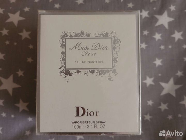Туалетная вода женская dior cherie