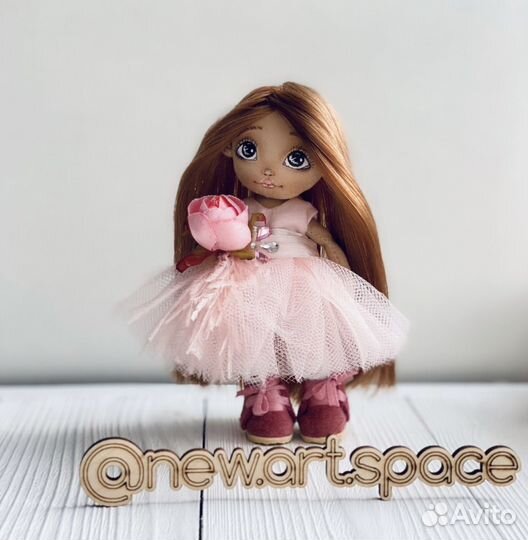 Интерьерная кукла ручной работы