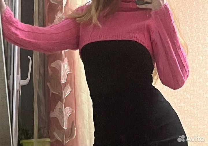 Свитер кроп