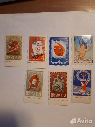 Марки СССР новые комплекты