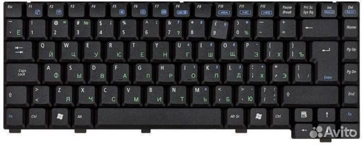 Клавиатура Asus A6R A6 A6M A6Rp A6T A6TC черная