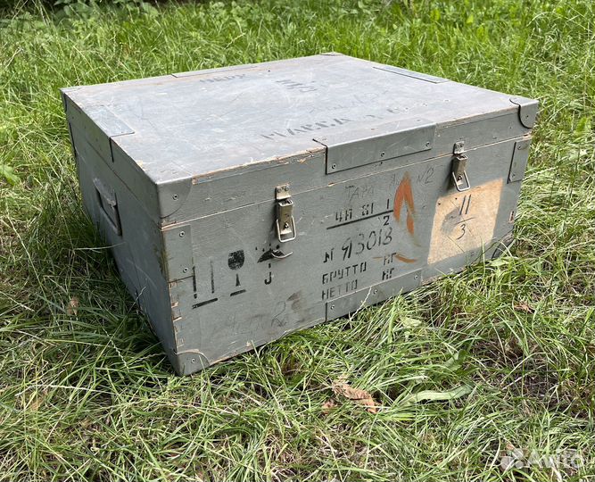 Ящик деревянный военный армейский