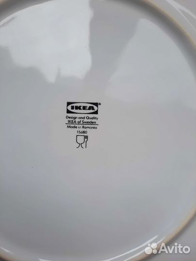 Тарелки ikea. Новые