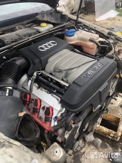 Двигатель в разборе навесное audi a6 c6 2.4 bdw