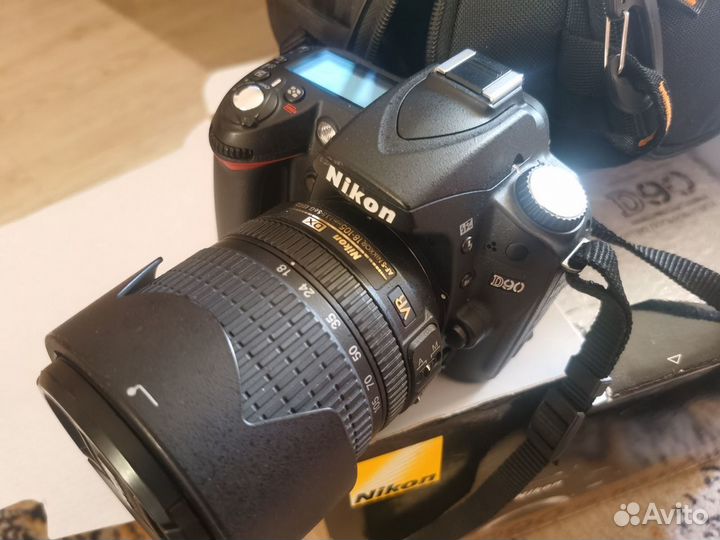 Зеркальный фотоаппарат nikon d90