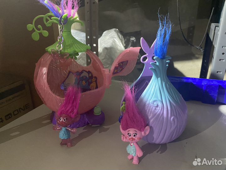 Игрушки для девочек. Домики троллей