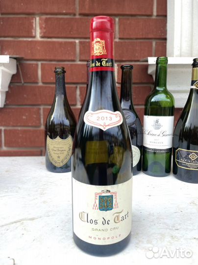 Бутылки для коллекции от вина шампанского