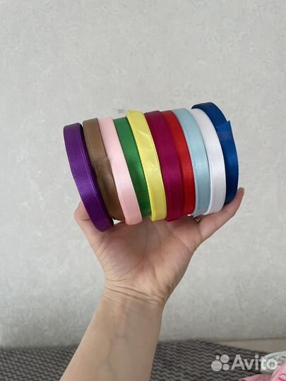 Ленты атласные ширина 10мм