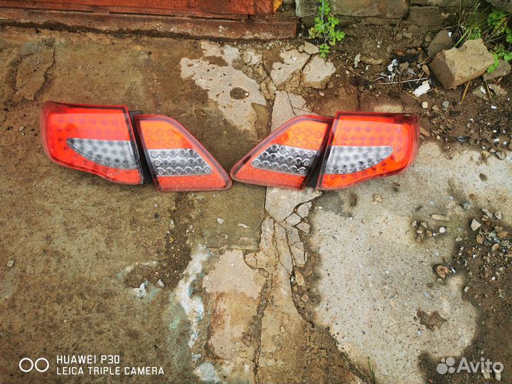 Задние фанари тойота королла 150