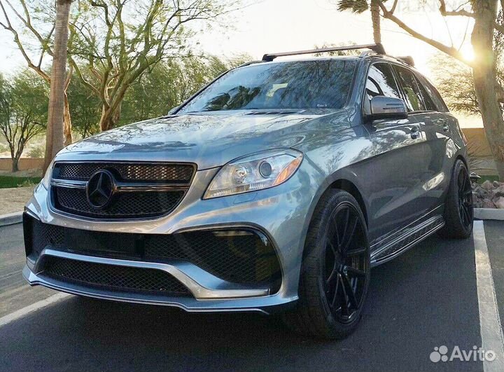 Передний бампер Мерседес мл166 / Mercedes ML166