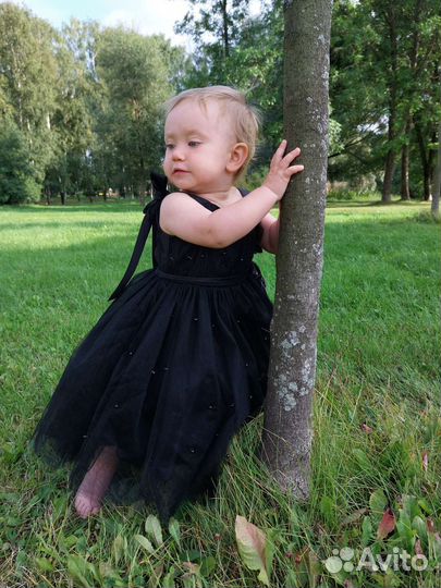 Нарядное платье для девочки 86 92 98