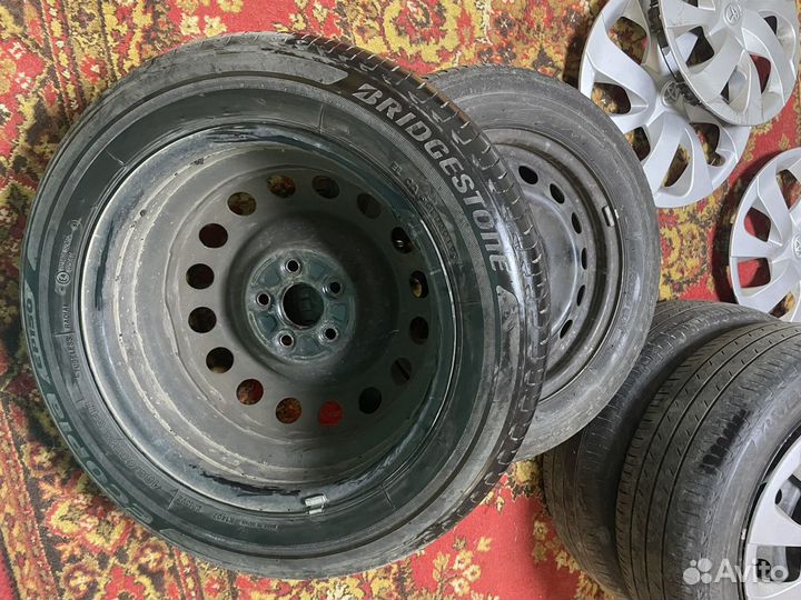 Летние колеса r15 бу bridgestone ecopia