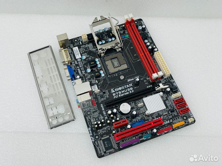 Продам материнскую плату Biostar B75MU3B LGA 1155